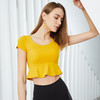 【断码捡漏】 卡益裸感短袖上衣KL03305女士瑜伽服健身服 商品缩略图0