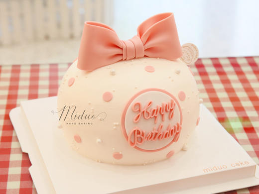 女士款 女生蛋糕 粉色蝴蝶结 球形蛋糕 商品图1