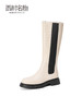 西村名物2022年商场同款切尔西长靴女秋冬厚底烟囱靴骑士靴44551 商品缩略图1