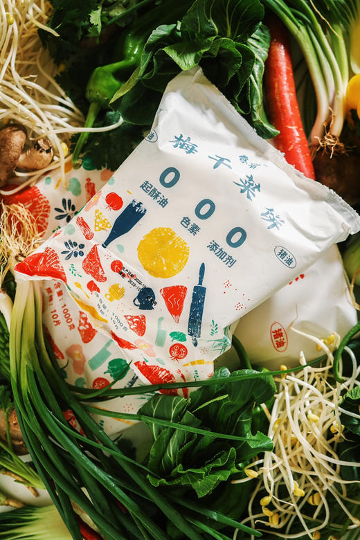 婴儿级配料，0添加手抓饼/葱油饼/梅干菜饼 商品图1