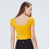 【断码捡漏】 卡益裸感短袖上衣KL03305女士瑜伽服健身服 商品缩略图4