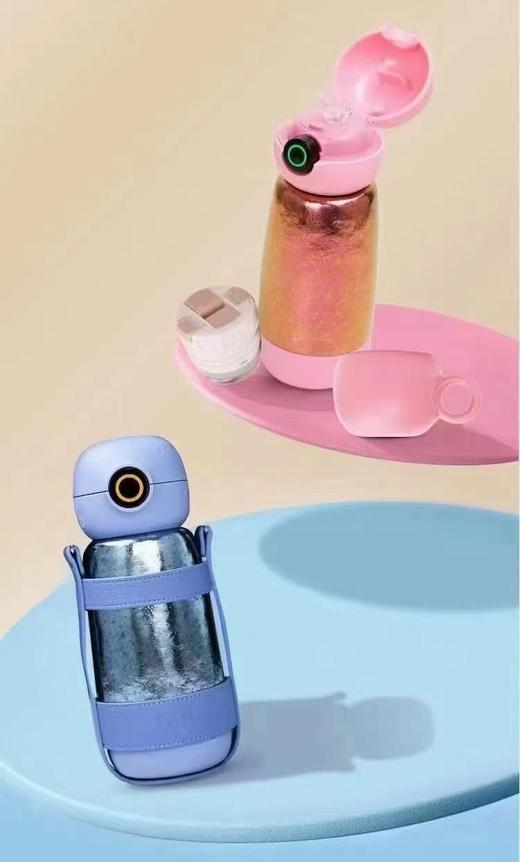 TAIC 太可纯钛智能星球杯 儿童带吸管保温杯 商品图1