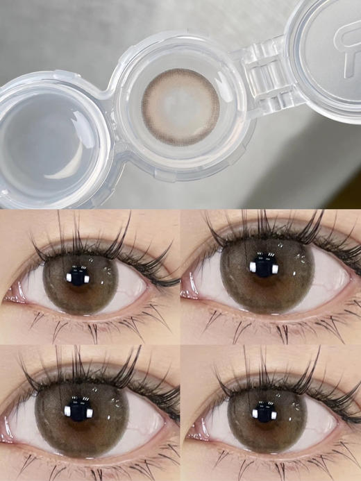 【大直径】SUMMERBABY-奶茶泡芙-14.5mm【年抛 0-1000度 含525/575】 商品图9