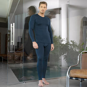 【阿米诺智暖】SCHIESSER德国舒雅 男士阿米诺加绒加厚保暖内衣35/20667W