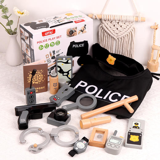 优木儿童仿真过家家套亲子角色扮演木制玩具套装 商品图1