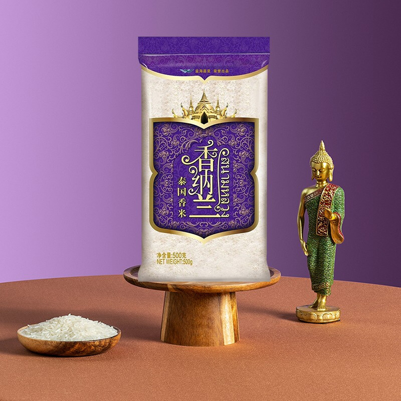 金龙鱼香纳兰泰国香米500g