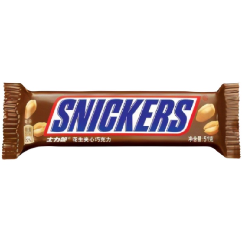 德芙士力架花生夹心巧克力51g/条