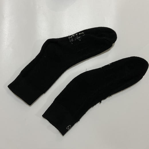 英国外贸秋冬黑色百搭舒适美利奴女袜 商品图1