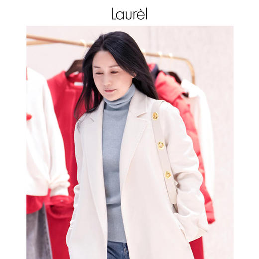 Laurel劳芮高领针织衫毛衣LWD333M01100 商品图0