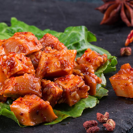 百草味 牛板筋125g(麻辣味)/袋*3【CZ】 商品图1