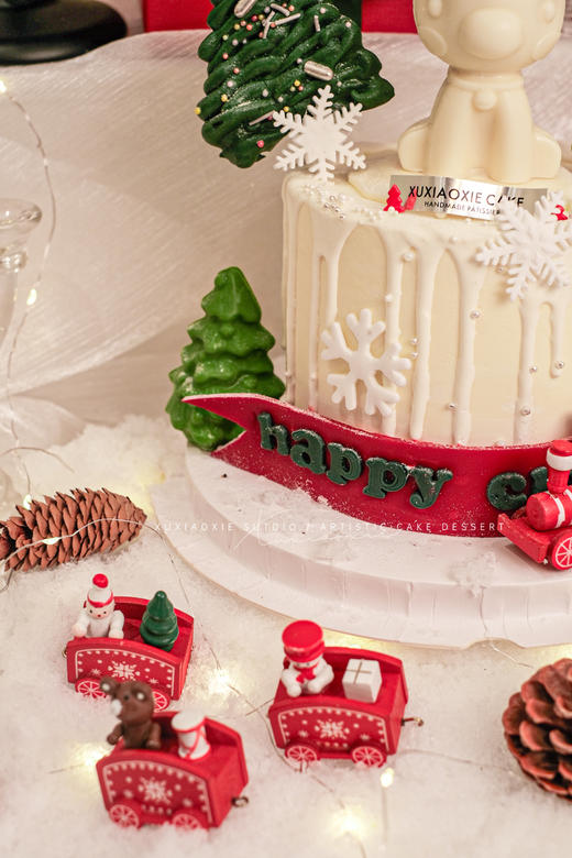 圣诞限定｜心动小鹿，草莓夹心，奶油霜抹面 商品图4