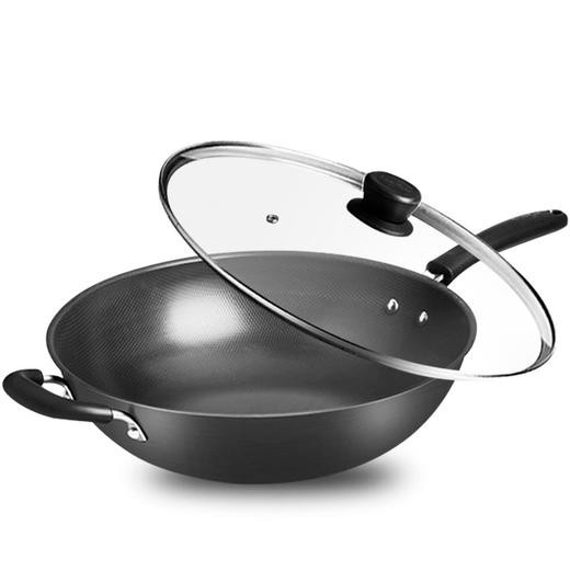 【苏泊尔】真不锈健康炒锅玻盖 商品图0