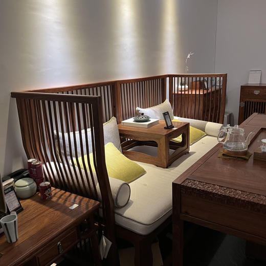 苏梨 刺猬紫檀 罗汉床 商品图0