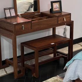 苏梨家具 花好月圆妆台/花好月圆妆凳