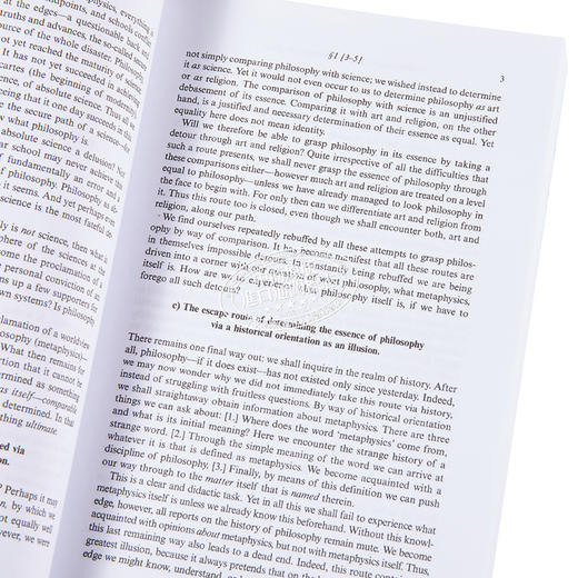 【中商原版】T马丁·海德格尔 形而上学的基本概念 英文原版 The Fundamental Concepts of Metaphysics 哲学 Martin Heidegger 商品图3