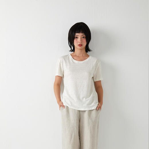 麻+ 汉麻白T 商品图4