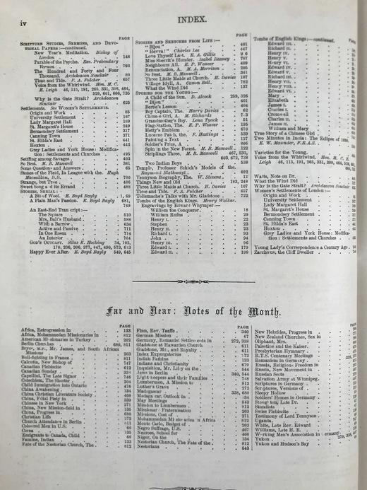 1898年 居家礼拜日杂志 数百幅插图（含多幅彩色） 漆布精装16开 商品图6