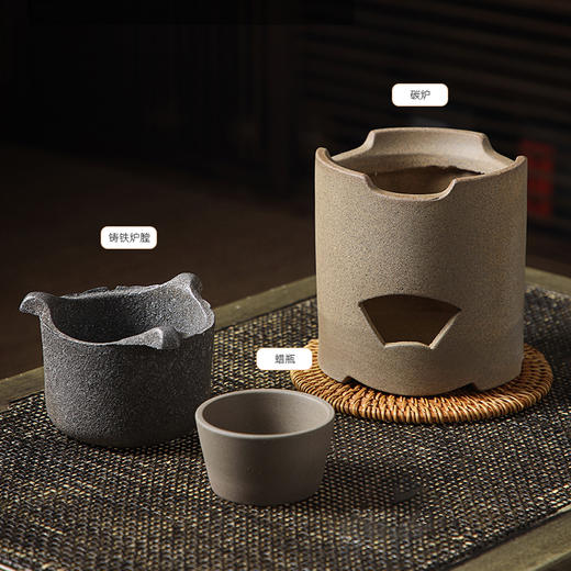 汉陶 老坑矿 碳炉 烧炭泥炉 小火炉 风炉 潮汕功夫煮茶炉小型 商品图4