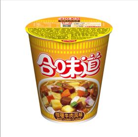 合味道方便面咖喱牛肉风味80g