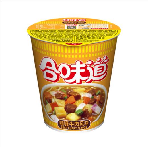 合味道方便面咖喱牛肉风味80g 商品图0