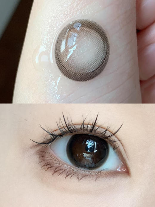 【中直径】Kira Secret-纯黑胶原-14.2mm【年抛0-1000度 含525/575】 商品图9