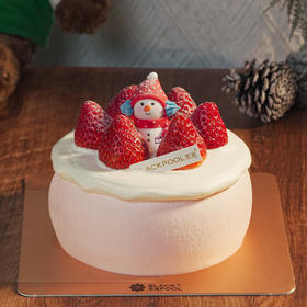 （联联兑换）小红帽·爆爆莓蛋糕 | 小巧红粉佳人 草莓果粒流心 红丝绒细腻 入口即化