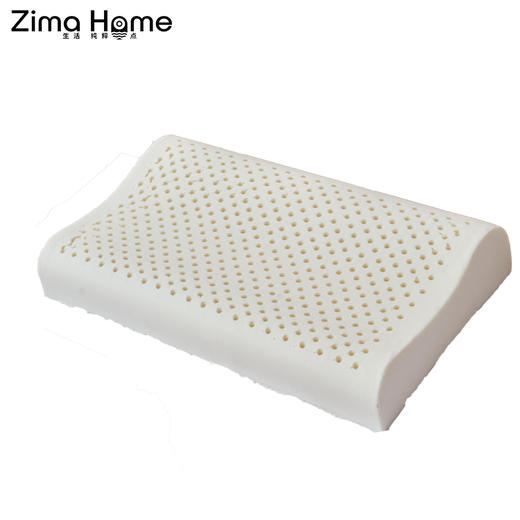 泰国天然乳胶儿童透气护颈枕（适合5-13岁）中童枕（50cm*30cm*7/9cm）【够意思】 商品图1