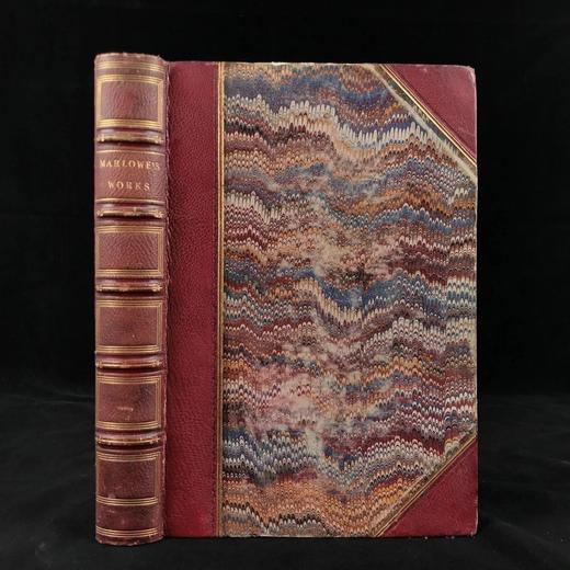 1865年 克里斯托弗·马洛作品集 真皮精装18开 商品图0