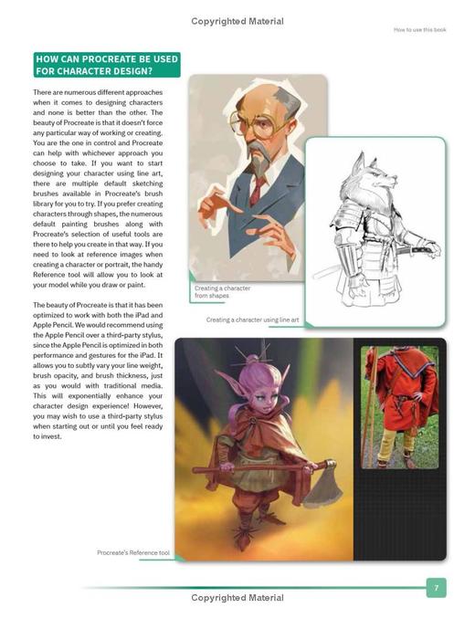 Beginner's Guide To Procreate: Characters，初学者的Procreate指南，其他艺术 商品图2