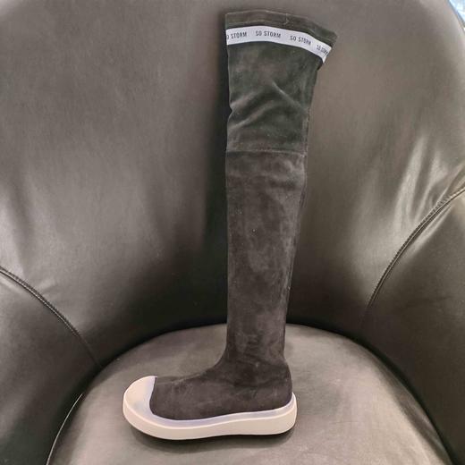 lfgj AE603弹力布过膝长靴（鞋底染色，介意慎拍） 商品图0