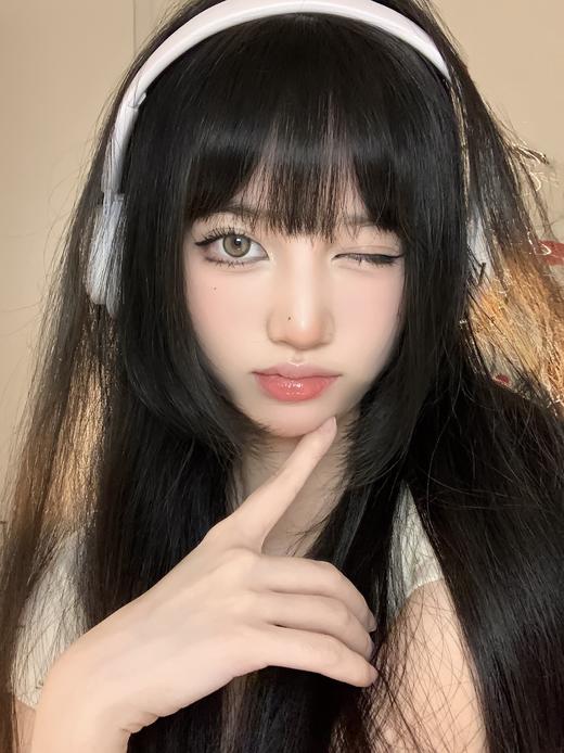 kikicon 江南秋 半年抛  2片 14.5mm 着色13.9mm  基弧8.6 含水38% 韩国进口 商品图1