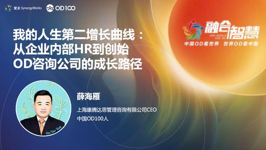 薛海雁：从HR高管到创建OD咨询公司的蜕变之路 商品图0