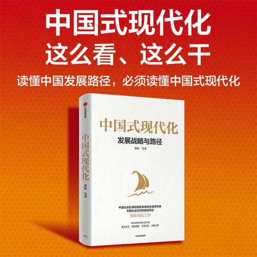 中国式现代化：发展战略与路径 国家高端智库首席专家蔡昉领衔之作 中国经济 中信出版社 正版书籍 商品图1