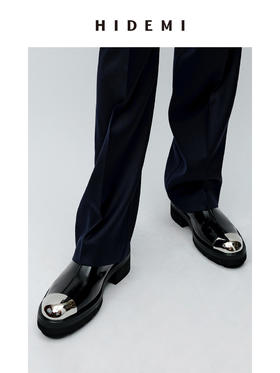 HIDEMI 节日系列金属头拼接切尔西厚底短靴