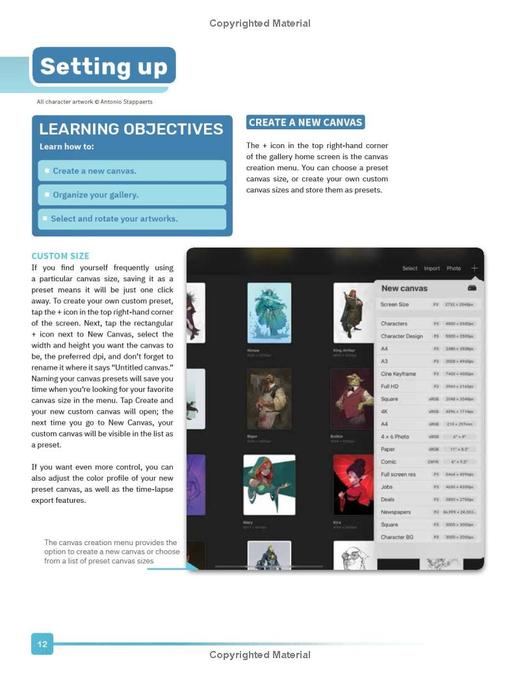 Beginner's Guide To Procreate: Characters，初学者的Procreate指南，其他艺术 商品图4