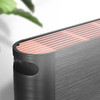 GREE格力 踢脚线 NDJA-X6022B  电暖气 WiFi遥控款 可折叠(黑+玫瑰金) 商品缩略图2