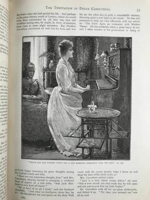 1891年 卡塞尔家庭杂志 数百幅插图 真皮精装16开 商品图10