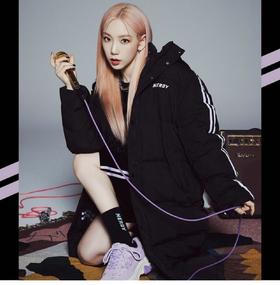 韩国潮牌nerdy21年超萌奶油色羽绒服长短款