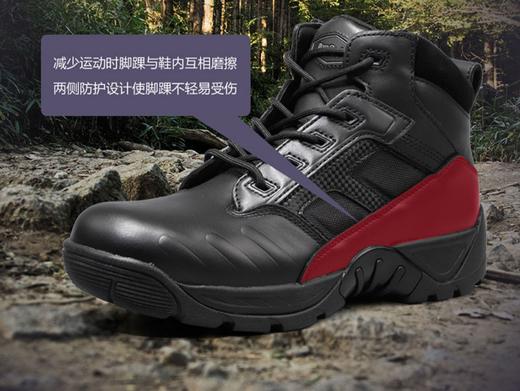 君洛克D12013防刺沙漠靴冬季作战靴六寸战术靴陆战靴 商品图11