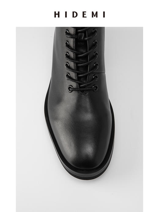 HIDEMI 节日系列 系带极简厚底短靴 商品图6