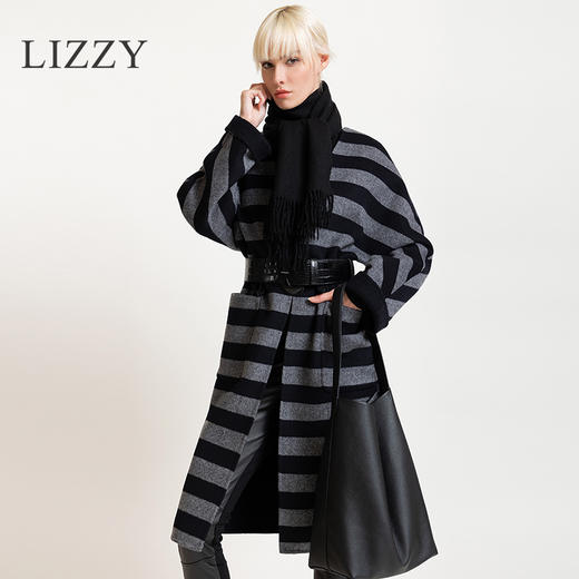 LIZZY 2024优雅百搭全手工包扣工艺鳄鱼纹D字扣头层牛皮腰带7787 商品图1