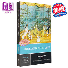 【中商原版】傲慢与偏见 诺顿文学解读系列 英文原版 Norton Critical Editions Pride and Prejudice Jane Austen