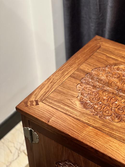 苏梨家具 花好月圆角几 中式角几 商品图1