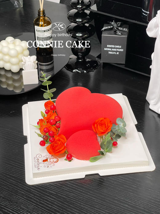 【1273】心形法甜慕斯蛋糕 商品图3