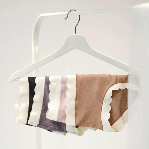 屁屁保暖衣！SINMIRE波浪小毛毯内裤磨毛零压感柔软女士内裤 商品图1