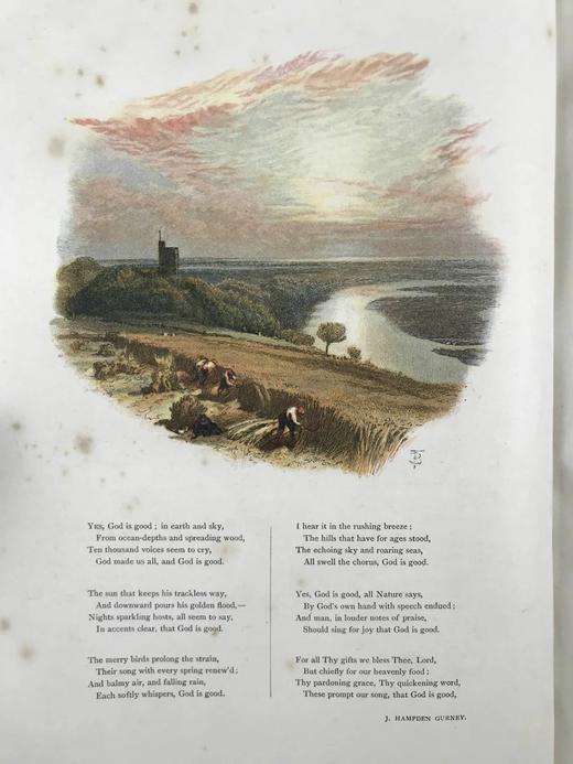 1875年 居家礼拜日杂志 数百幅插图（含多幅彩色） 漆布精装16开 商品图2