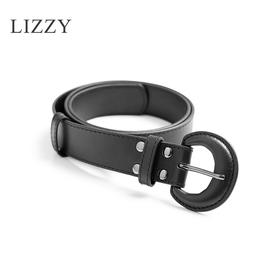 LIZZY 全手工包扣工艺头层牛皮腰带7789