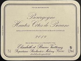 布鲁诺维特内上博恩丘干红2019