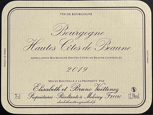 布鲁诺维特内上博恩丘干红2019 商品图0