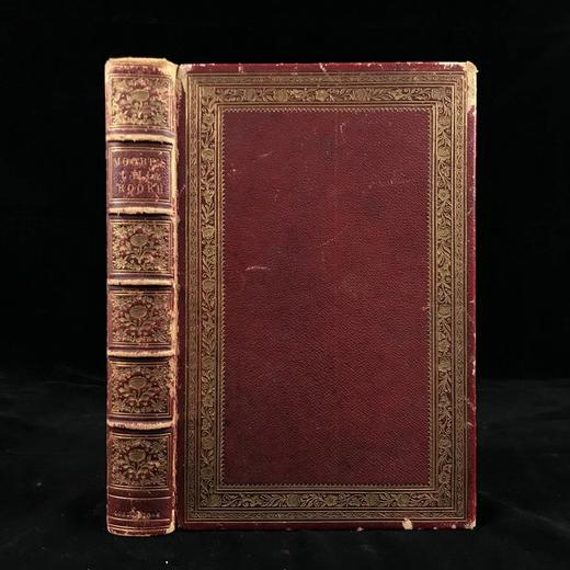 特装本！1846年 托马斯·摩尔《拉拉·露哈》 13幅版画插图 全真皮精装18开 商品图0